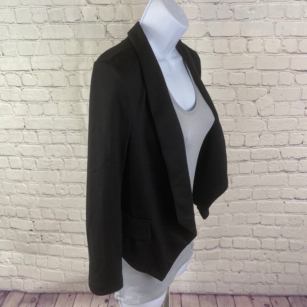 Guess Shavona Assymetrical Black Blazer Jacket - Picture 8 of 14